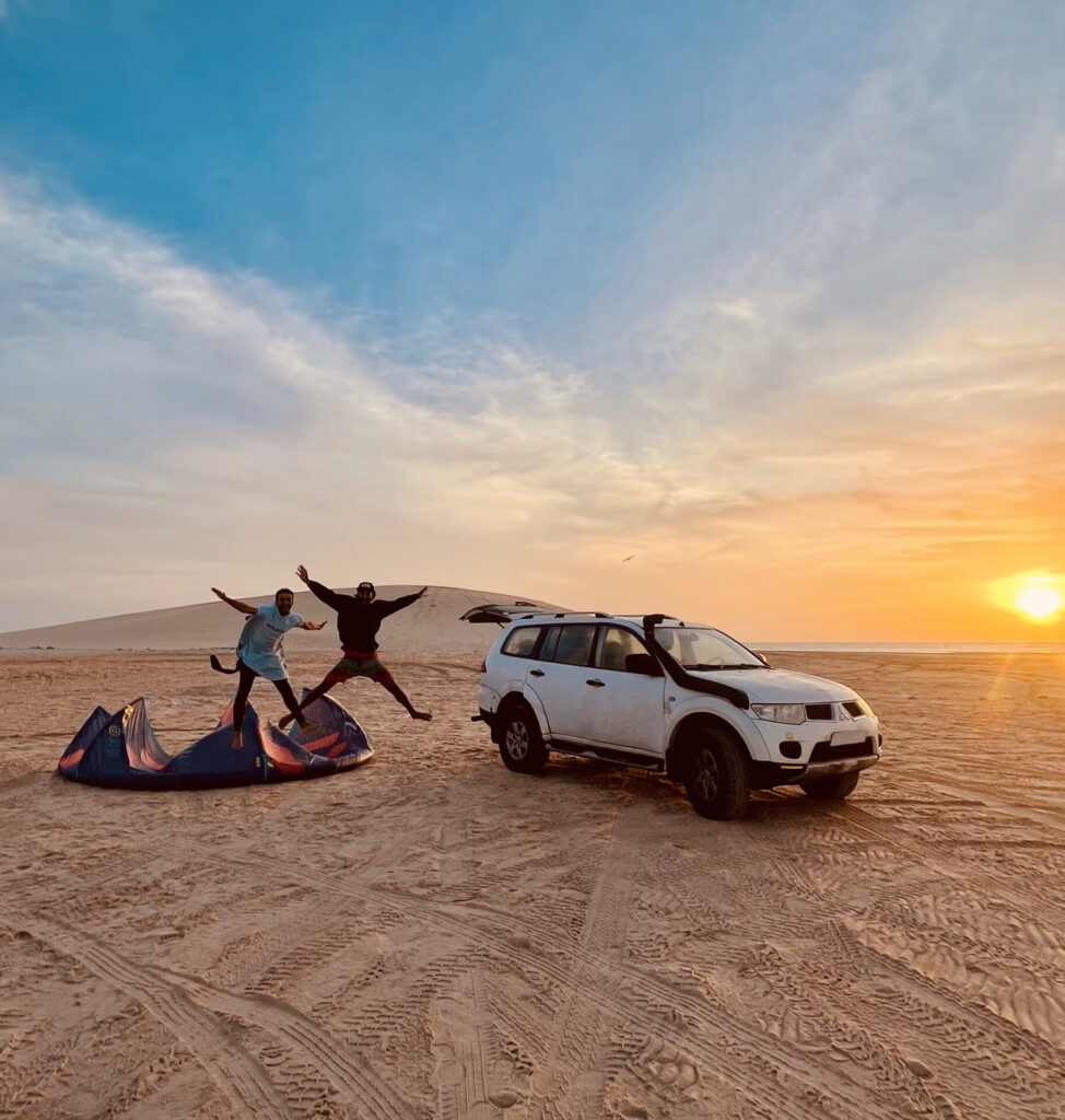 4x4 desert kite trip